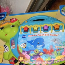 VTech Touch  Teach Sea Turtle Electronic Learning Toy 12-36 Months