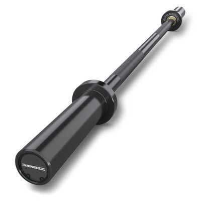 E.T.Energic 4Ft Olympic Barbell - Heavy Duty Chrome Steel Weightlifting Bar For