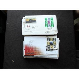 UPA2707 NR 59pic GB BOOKLET PANES DEFINS FIRST DAY COVERS COLLECTION
