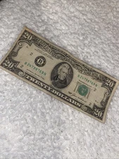 1985 A series  $20 twenty dollar bill USA