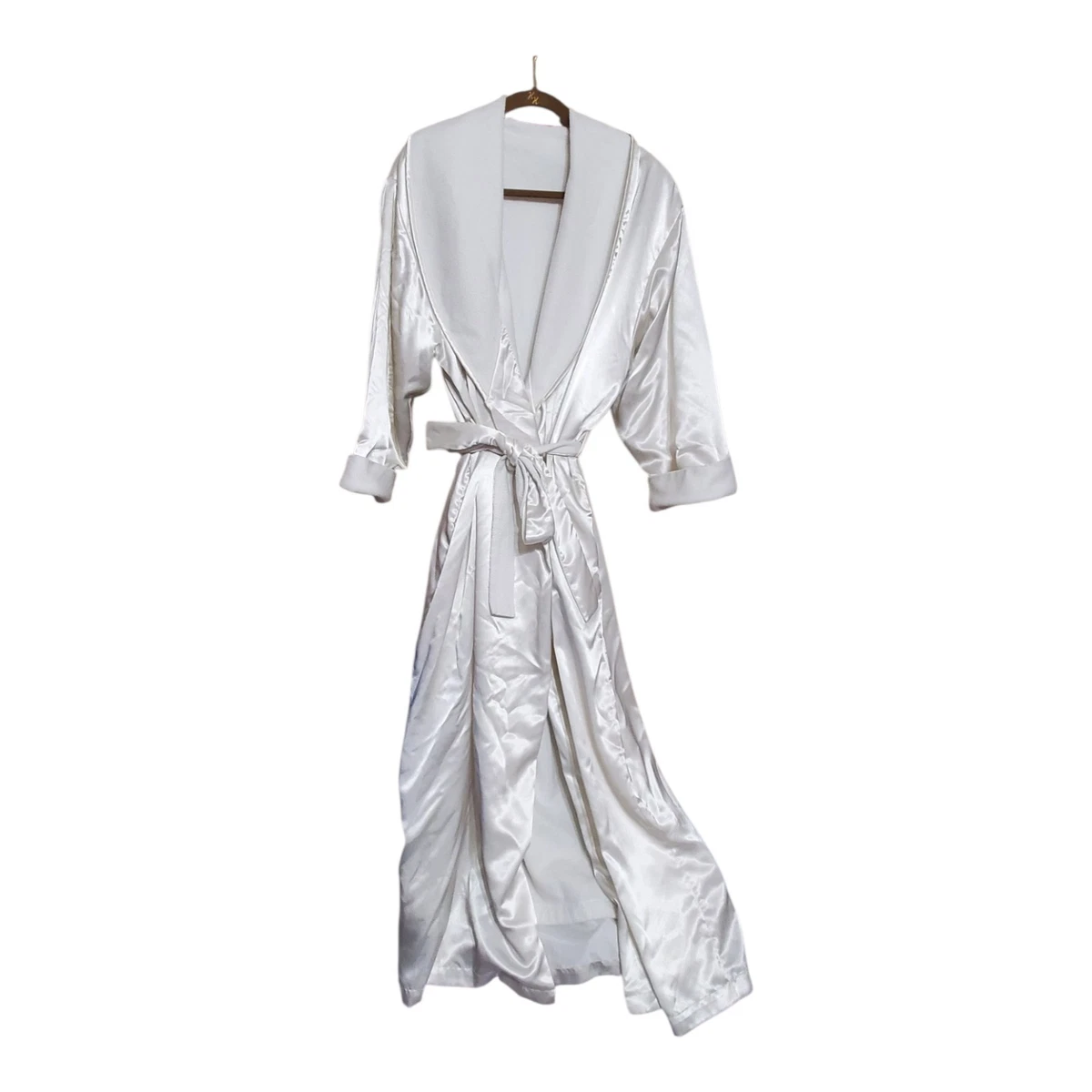 Lined Satin Robe In Women's Sleepwear & Robes for sale - eBay