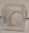 Jesse Barfield #29 Autographed Rawlings Official Major League Baseball.