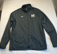 Nike MEDIUM Dri-Fit Sportswear Fullzip Jacket Athleisure Pockets READ