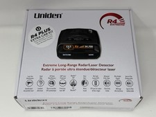 Uniden R4 Extreme Long Range Laser Radar Detector GPS Red Light Speed Camera NEW