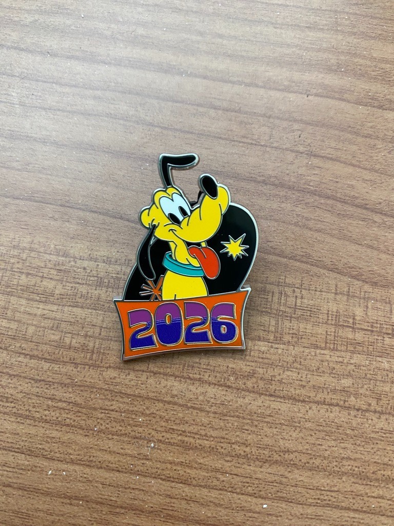Pluto - Disney Parks 2026 Mickey and Friends Mystery Pin Collection