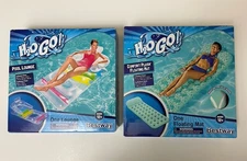 H2O GO Bestway Comfort Plush Floating Mat Lounge Lot of 2