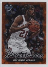 2023-24 Bowman U Best Masterpieces Orange Refractor 19/25 Mackenzie Mgbako 17uv