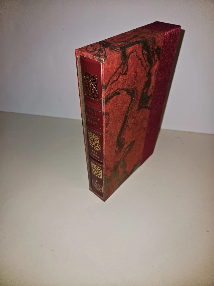 SIGNED Rosemary’s Baby Ira Levin EASTON PRESS COLLECTOR’S EDITION custom slipcas Foto 2 de 4
