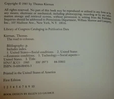 THE ROAD TO COLOSSUS: A CELEBRATION OF AMERICAN INGENUITY By Thomas Kiernan