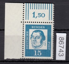 Bund 1961, Mich.-Nr.: 351 y **   Eckrand  LO