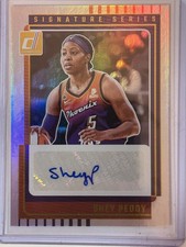 2025 Donruss WNBA SILVER AUTO SHEY PEDDY PHOENIX MERCURY SIGNATURE SERIES
