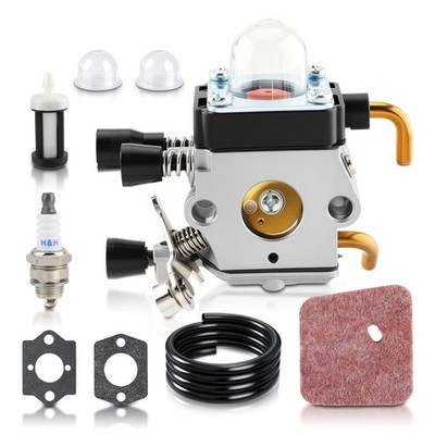 Carburetor Kit for Zama C1Q-S186 C1Q-S186A C1Q-S186B C1Q-169B C1Q-S28E C1Q-S28D