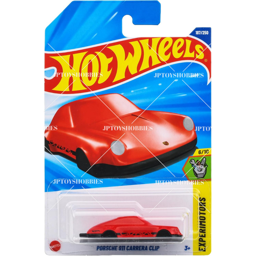 Hot Wheels Porsche 911 Carrera Clip - Schlüsselanhänger 1:64 Mattel 2025