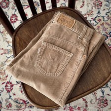 1970s Vintage Levi  s 26048 USA Talon Women  s Corduroy Pants Small Size