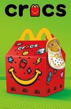 McDonalds UK 2026 Crocs Keyring Toys - Choose A Croc