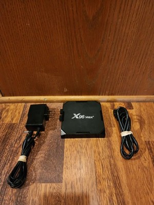 X96 Max Android TV Box Ram 4GB, ROM 32GB W/HDMI, Power Supply, No Remote TESTED