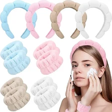 Hair Bands Cloud Sponge Elastic Wash Face Makeup Removal Headbands Women