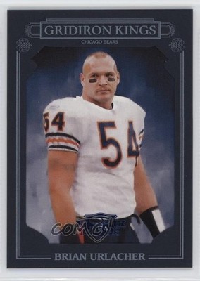 2007 Donruss Threads Pro Gridiron Kings Blue Framed /50 Brian Urlacher HOF 0v2