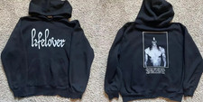 DOUBLE SIDED Lifelover Band Black Hoodie Collection Size S-5XL