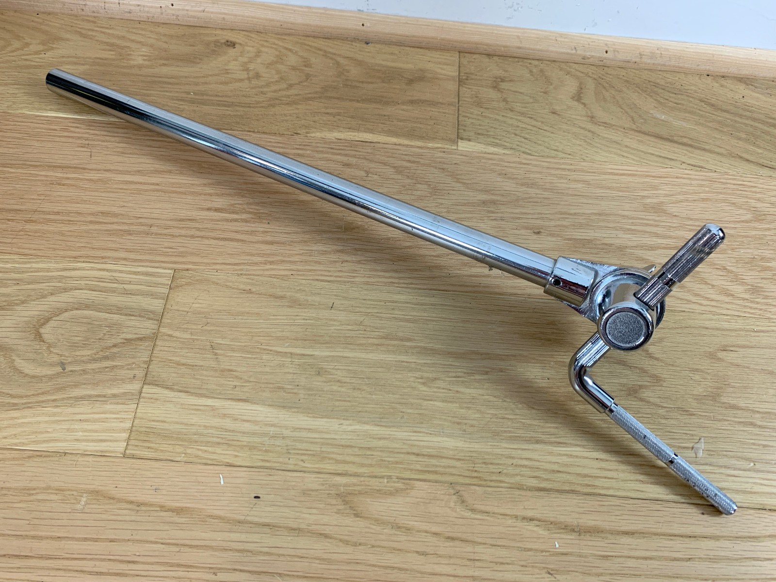 3/4"-3/8" Rack Tom Drum Mount Post L-Arm Holder Part w/ Tilter Long Tube Stand