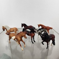 Reeves Breyer Stablemates Lot of 7 Horses 1 3/4"- 4" Vintage 1975-1999 RARE