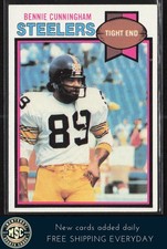Bennie Cunningham 1979 Topps #124 Pittsburgh Steelers