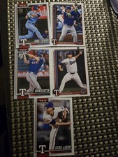 2026 Topps Series 1 Corey Seager Joc,Jacob,Evan,Rober(5)TotalCards Texas Rangers