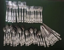 Nikko Christmastime Holiday Flatware lot of 51 pieces