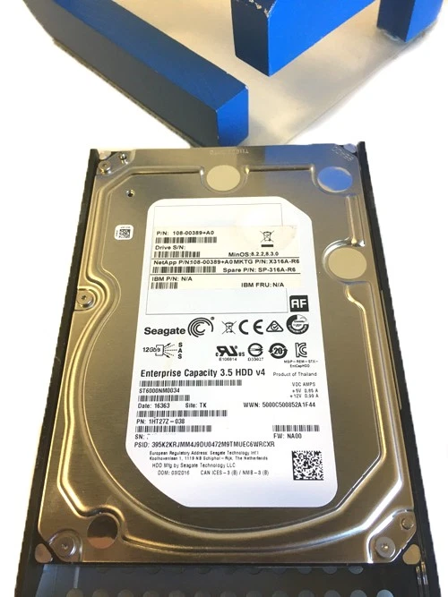 NETAPP X316A-R6 6TB 7.2K SAS NL 6GBPS 3.5 HDD - 108-00389, SP-316A-R6 - Image 2 of 2