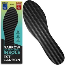 EstCarbon - Carbon Fiber Insole - 1 pc, Women 11-11.5 - Womens Carbon Fiber S...