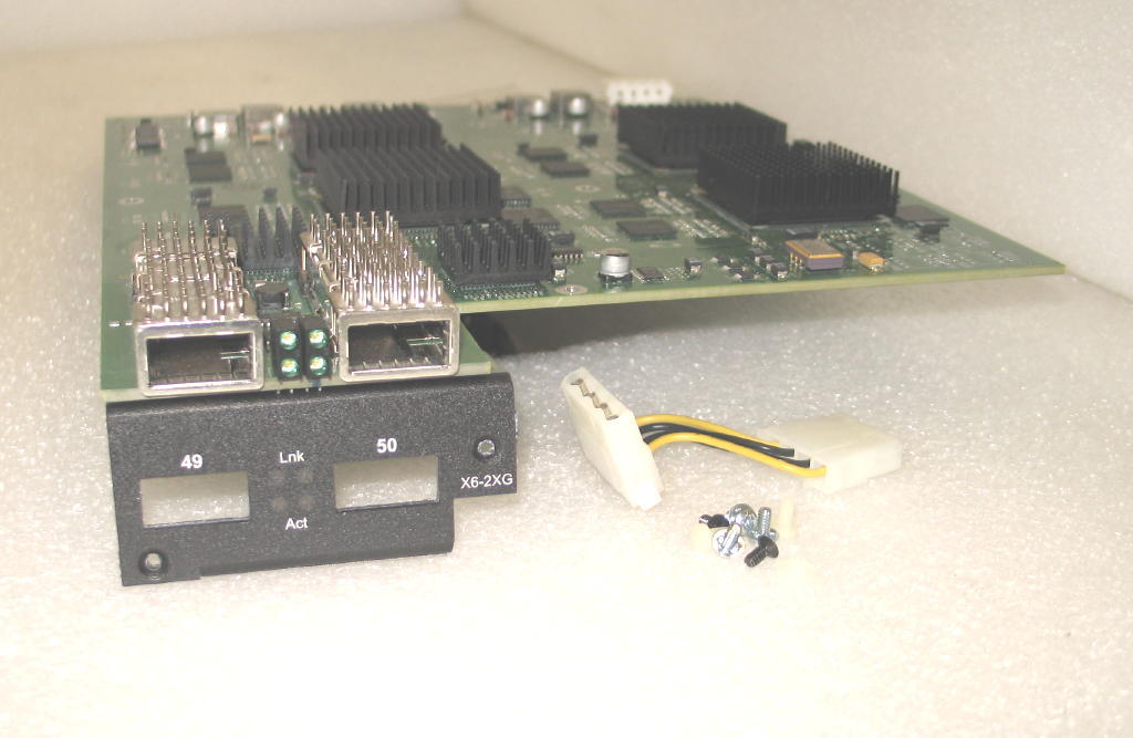 Brocade Foundry SX-24GCPOE PoE DIMM FGS624P FGSXGP FGS648P SX SuperX