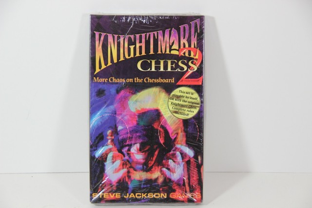 Knightmare Chess Set More Chaos On The Chessboard By Steve Jackson 1997 Paperback - 