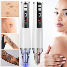 Blue/Red Remove Dark Spot Tattoo Light Pen with Operator Glasses USB Beauty Pen
