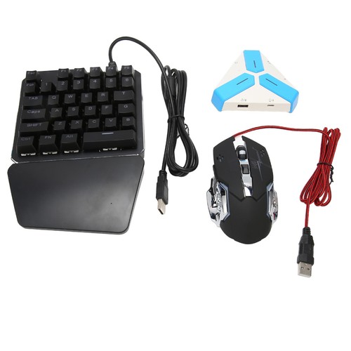 Keyboard Mouse Converter Combo Plug And Play Mobile Game Keypad Mouse Adapte Fit - Picture 22 of 24