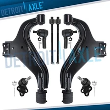 Front Lower Control Arms Tierods for 1996 - 2004 Nissan Pathfinder INFINITI QX4