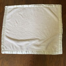 LITTLE GIRAFFE BABY SECURITY BLANKET LOVEY LUXE pinkish w/ Off white trim 26X32