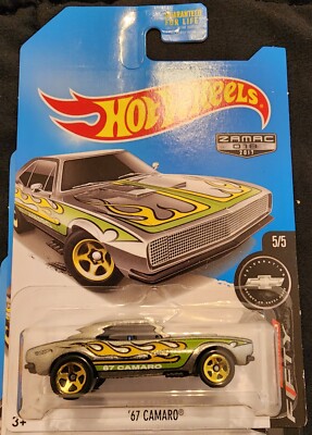 Hot Wheels Camaro Fifty 1967 - Édition Zamac Walmart 2017 - Boîte Non Ouverte
