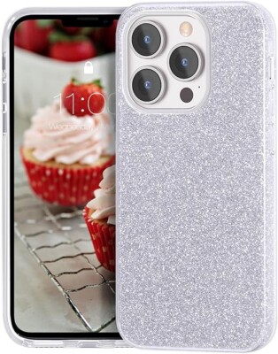 MATEPROX Glitzer Hülle Kompatibel mit iPhone 13 Pro Max / iPhone 12 Pro Max Hülle P