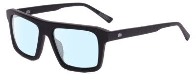 SITO SHADES Gt Unisex Square Designer Blue Light Filter Glasses Matte Black 54mm