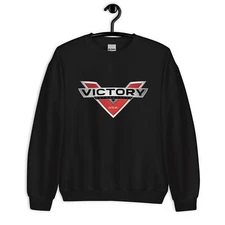 Hot!! Victory Motorcycles-Inspired Logo Unisex Sweatshirt S-5XL