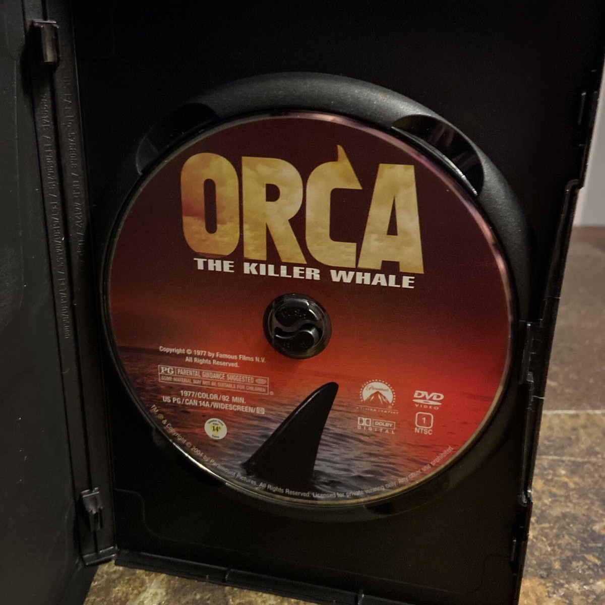 ORCA: The Killer Whale (Widescreen DVD, 2004) Richard Harris
