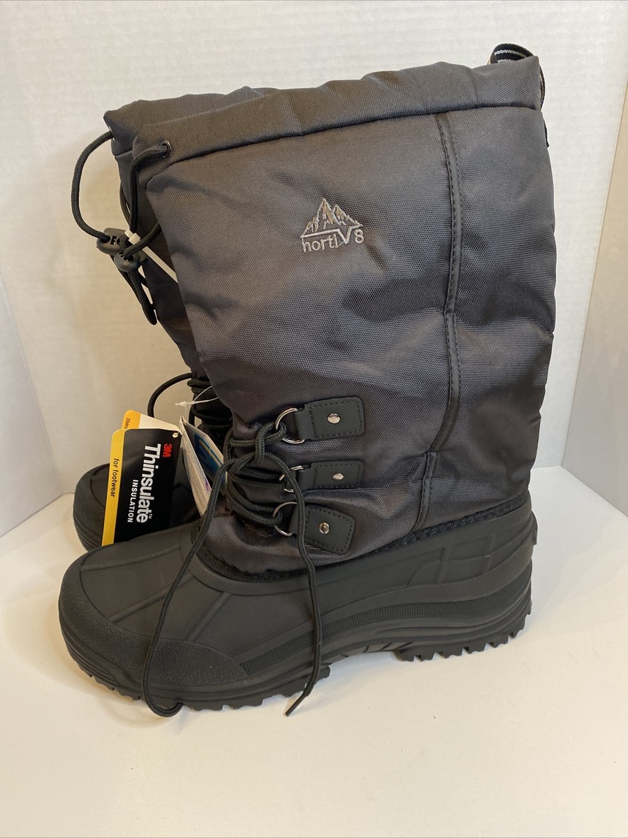 Nortiv 8 Mountaineer-1 Winter Snow Boots Brown‎ Insulated Size 7 03:19--画板 6.jpg main image 4