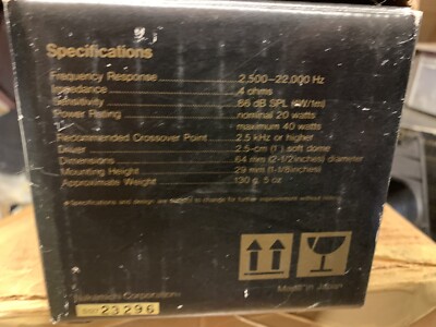 Nakamichi SP-10 original box and accessories | eBay