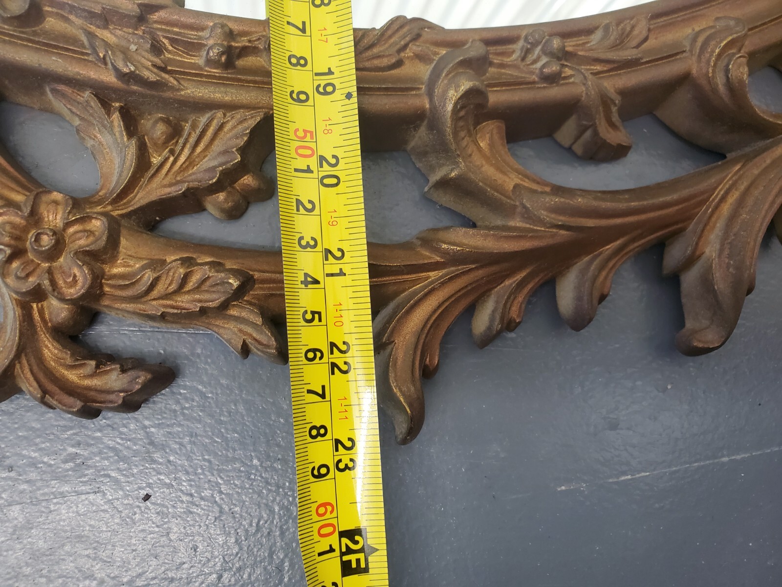 Vintage Turner Framed Wall Fashion Plate Mirror eBay