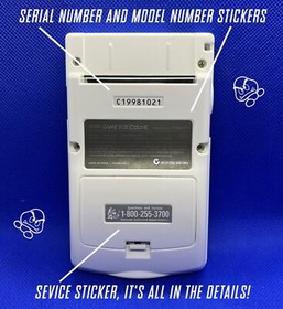 Authentic GameBoy Color Cherry Blossom Pink Edition Nintendo System Game Boy GBC