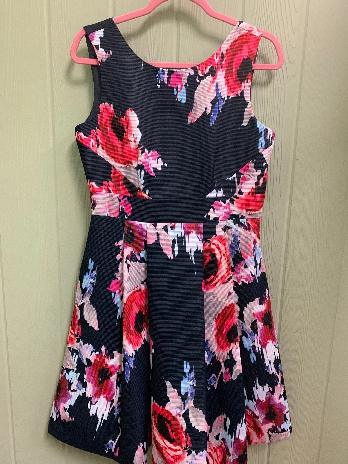 Abito tubino Kate Spade Hazy floreale aperto dietro fiocco 4 6 $498