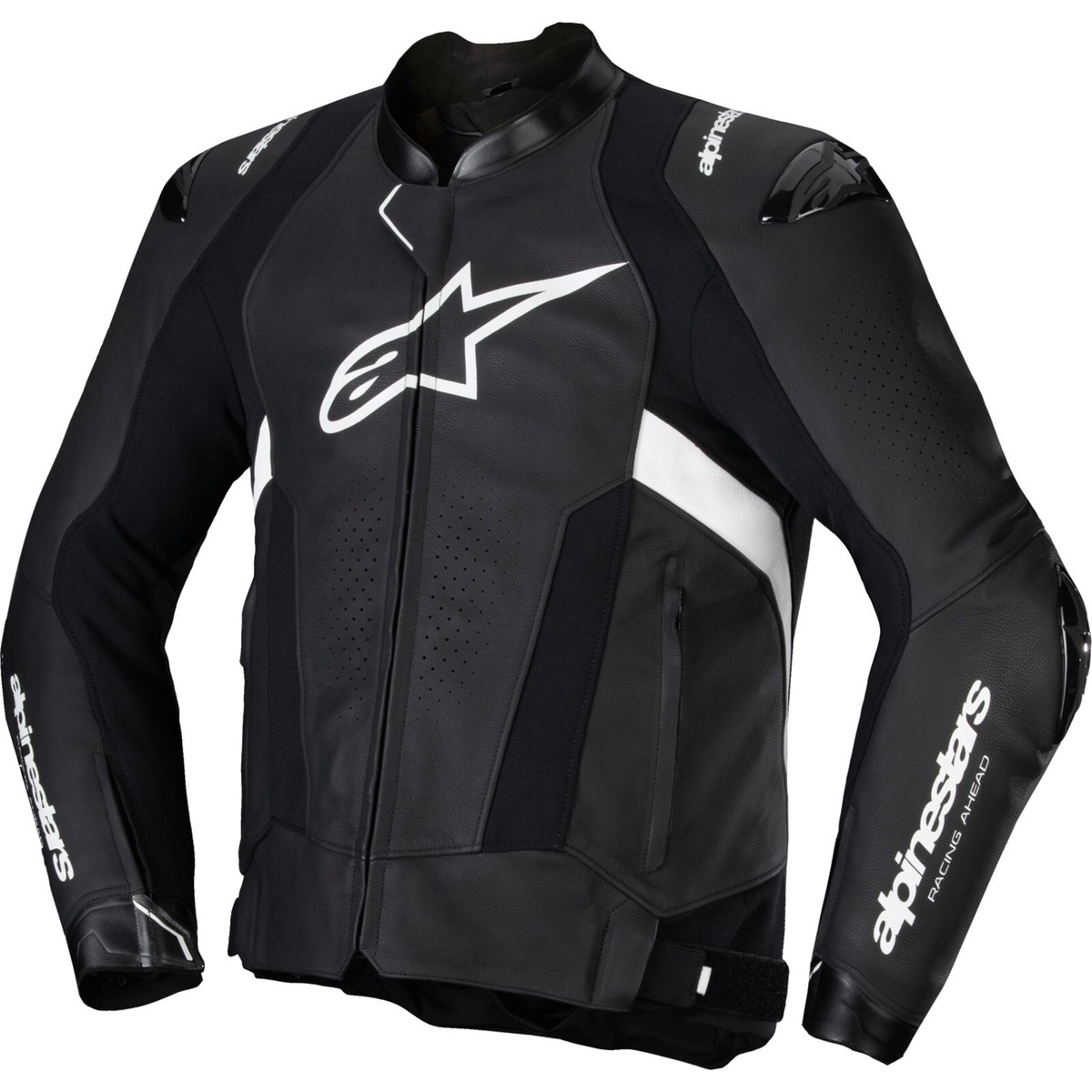 Men's Motorcycle Leather Jacket 54 - Alpinestars Missile V3