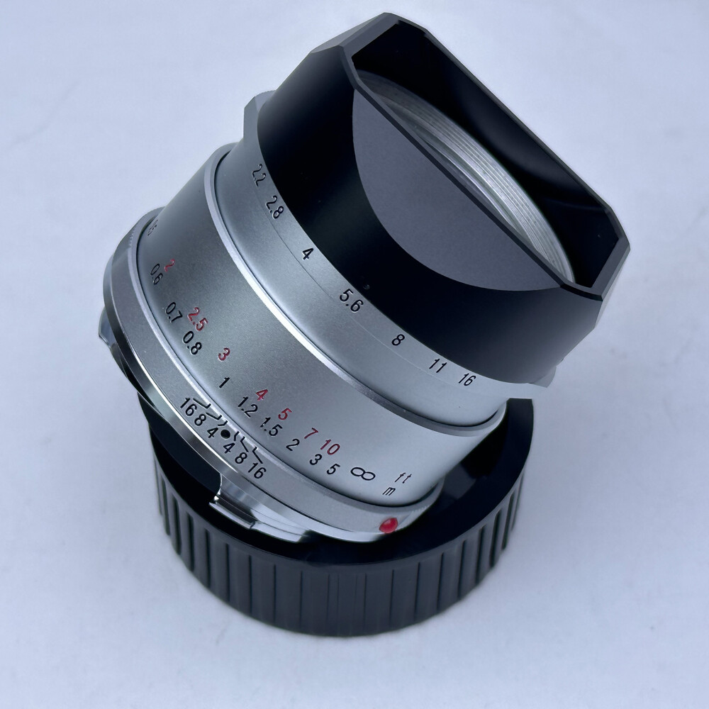 COLOR-SKOPAR 50mm F2.2 VM Silver 保証付き Voigtlander M 50mm F2.2 Color Skopar Silver Compact High Performance