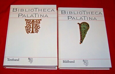 Bibliotheca Palatina , Textband + Bildband , Elmar Mittler , HC 