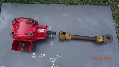 COMER T290 Winkelgetriebe Zapfwellenanschluß Traktor, Getriebe 35Kg+Welle 10 kg